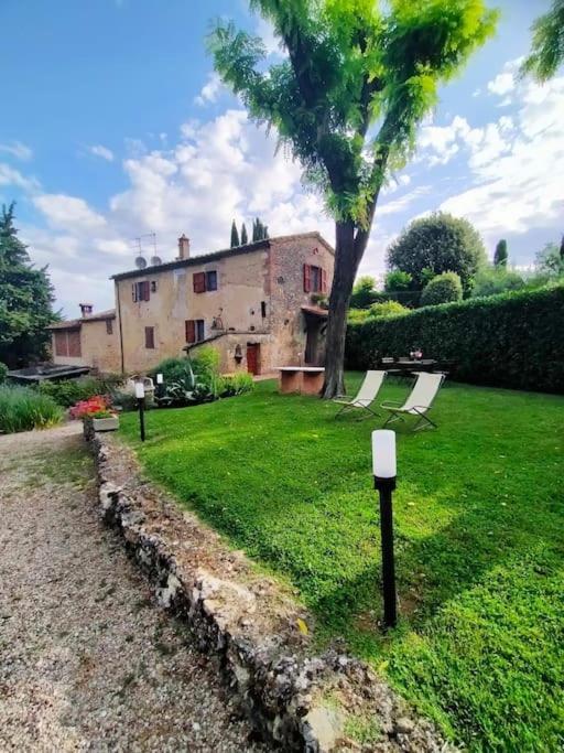 Вилла Cielo - Antica Casa Sulla Via Francigena Сан-Джиминьяно Экстерьер фото